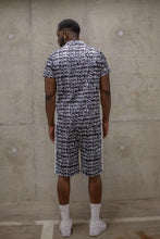 GRAFFITI SATIN SHIRT