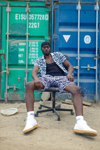 GRAFFITI SATIN SHIRT
